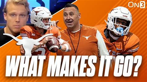 Texas Longhorns Offensive Scheme What Makes It GO Steve Sarkisian