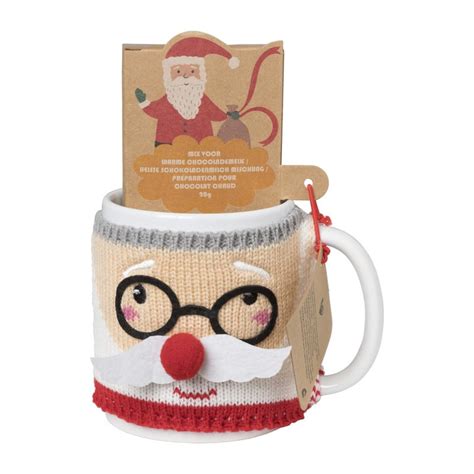 Mok Mr Santa Giftset Met Hot Chocolate Mix Xenos