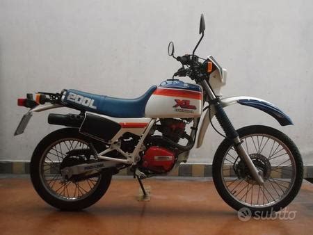 Honda XL 200R Paris Dakar 1986 Technical Specifications Atelier