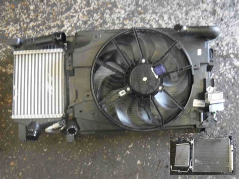 Renault Clio MK4 2013 2018 1 5 DCi Radiator Rad Pack Air Con Fan