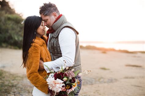 Intimate Wedding In The Redwoods Leon Villagomez Humboldt Wedding