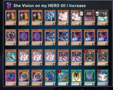 Suggestions For Evil Hero Deck Ryugiohmasterduel