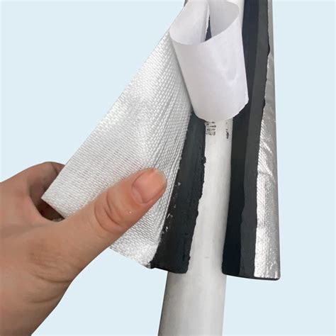 Amazon Aluminum Foil Rubber Plastic Pipe Insulation Waterproof