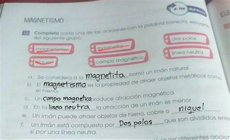 Solved Completa Cada Una De Las Oraciones Con La Forma Correcta Del