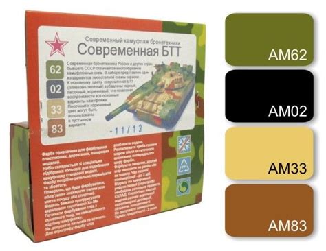 Набір фарб №08 'Сучасна техніка' Хома (Homa) HOM-SET08 — купити моделі ...
