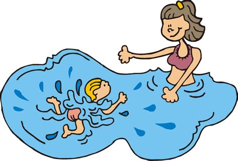 Swim Lessons Clipart: Dive into Fun with High-Quality Graphics