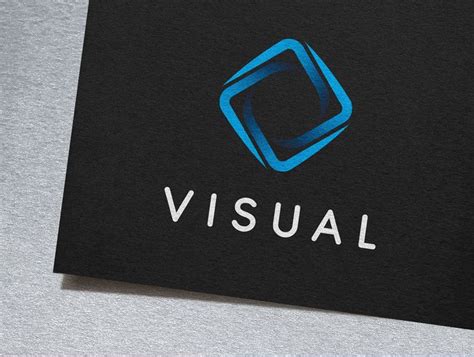 Visual Logo | Vector logo design, Logo design template, Visual