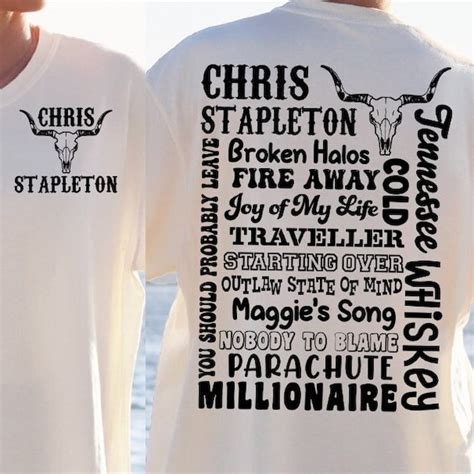 Svg Chris Stapleton Shirts Etsy