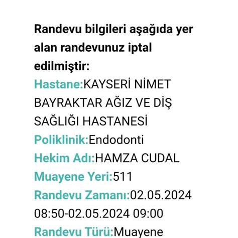 Kayseri Nimet Bayraktar Ağız ve Diş Sağlığı Hastanesi Kayseri de