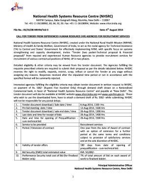 Nhsrc Fill Online Printable Fillable Blank PdfFiller