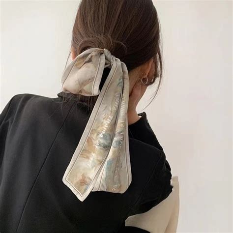 Jual Town Shell Vol 04 Story Edition Aesthetic Korean Silk Scarf