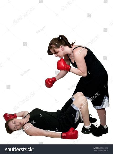 Beautiful Young Unconscious Knocked Out Woman Stock Photo 109661330