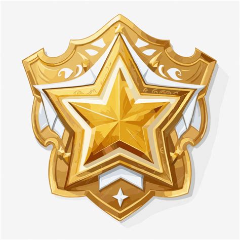 Premium Vector | Sheriff badge vector