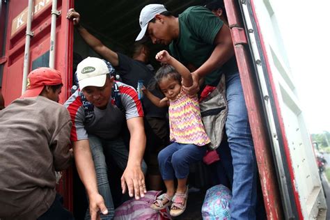 Migrant Caravans Arduous Journey Through Central America Toward U S