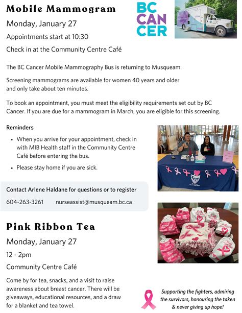 Mobile Mammogram 2025 - Musqueam