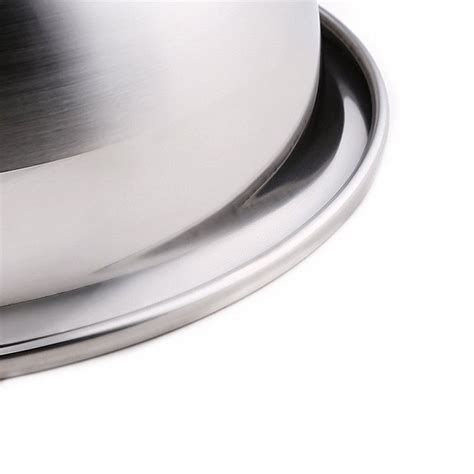 JIAEN SUS 304 Stainless Steel Mixing Bowls Deepen And Thicken 330g Food