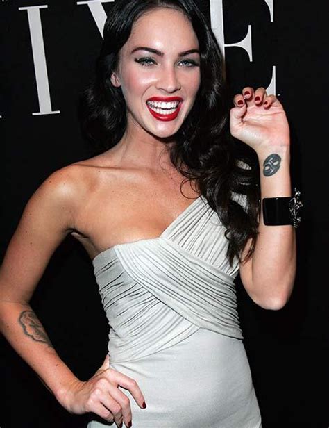 7 Fabulous Megan Fox Tattoo Designs And Their Meanings
