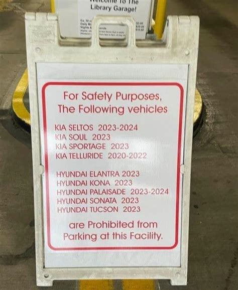 Parking Garages Are Banning Kia And Hyundai Owners R Kia