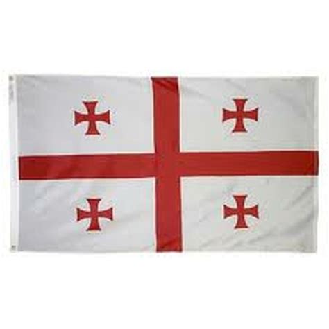 3' x 5' Poly Georgia Republic Flag