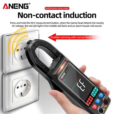 ANENG ST212 Clamp Meter 6000 Counts Digital Multimeter