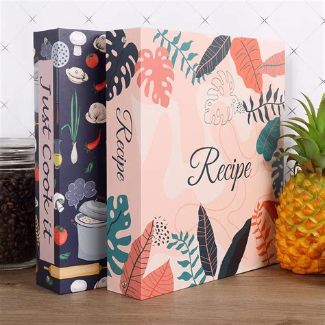 Buy Recipe Binder Kit With Cards 3 Ring Full Page Recipe Book Binder