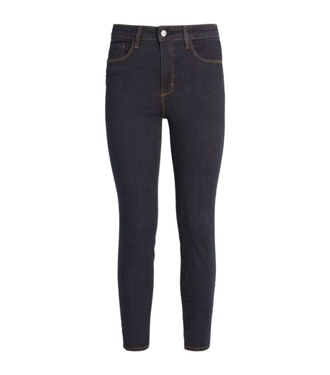 L Agence Blue Margot Skinny Jeans Harrods UK