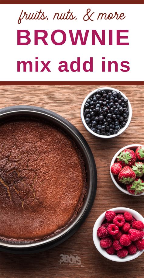 Brownie Mix Add Ins Fruits Nuts And More Ideas Brownies Recipe