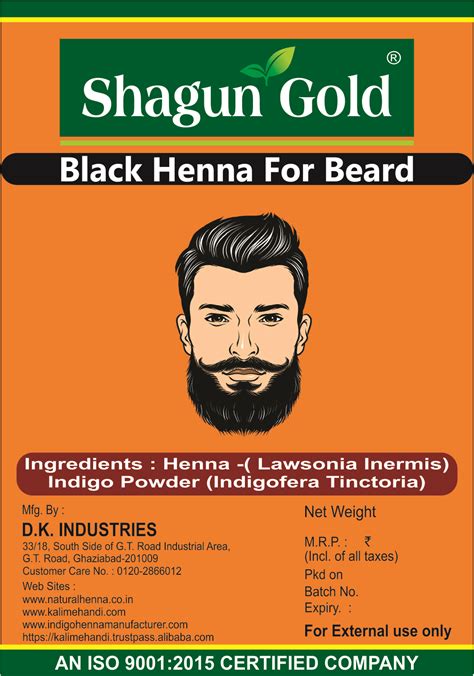 Buy 100 Natural Black Henna Beard Dye For Men 100gm Chemical Free Dye Online ₹199 From Shopclues