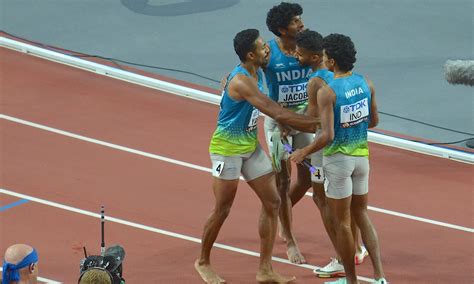 World Athletics Championships 2023 Indian Mens 4x400m Relay Team