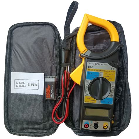 Digital Clamp Multimeter DT266 Professional Clamp Meter AC DC 1000V