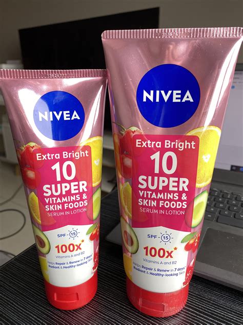 Nivea Extra Bright Lotion Ml And Ml Beauty Personal Care Bath