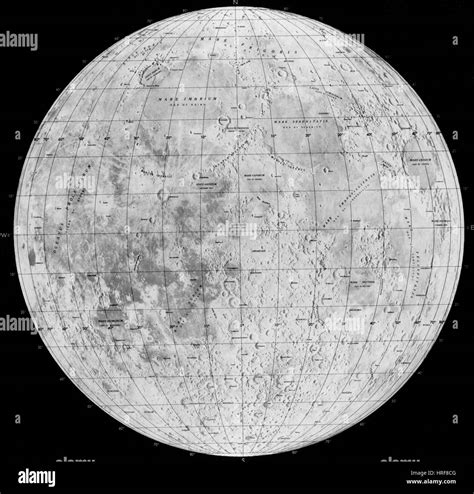 Moon Map Hi Res Stock Photography And Images Alamy