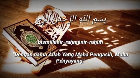 Surah Al Fatihah Arab Latin Terjemahan