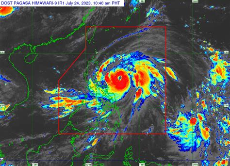 More Areas In Luzon Visayas Under Signal No As Typhoon Egay Moves