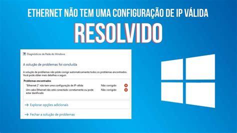 Como Resolver O Problema Ip Invalido Atualizado Youtube