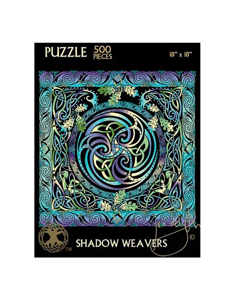 JIGSAW PUZZLE Celtic Shadow Weavers 500pc Irish Crossroads