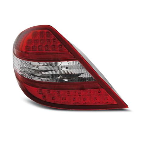 Feux Arriere Led Rouge Blanc Pour Merce Carou Tuning Concept