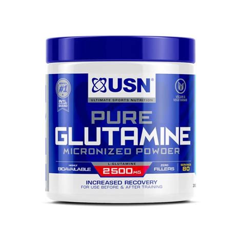 Usn Pure Glutamine Micronized Powder G Buy Health Products At