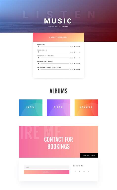 Get a FREE DJ Layout Pack for Divi | Elegant Themes Blog