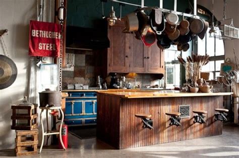 30 Rustic And Industrial Kitchens Were Currently Obsessing Over Rustic