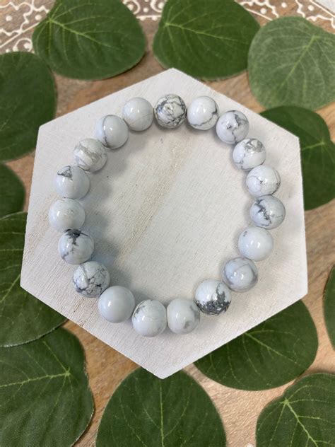 Howlite Bracelet Etsy