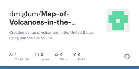 Github Dmiglum Map Of Volcanoes In The United States Creating A Map Of Volcanoes In The