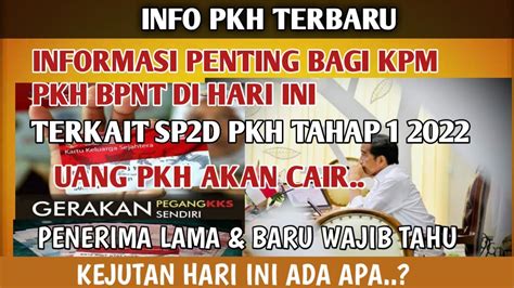 Info Pkh Terbaru Informasi Pencairan Bantuan Pkh Tahap Dan Bpnt