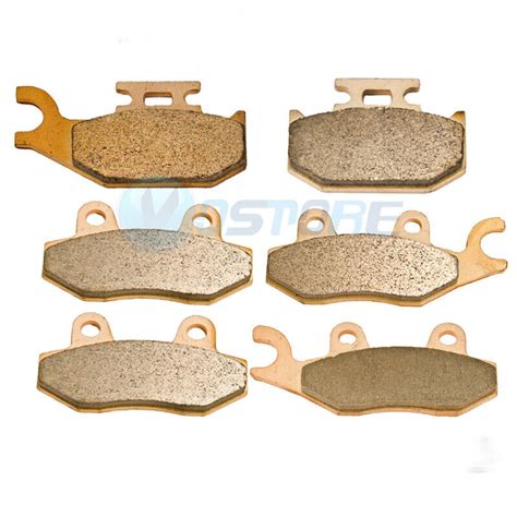 Front Rear Sintered Brake Pads Fits Yamaha Yxr Rhino