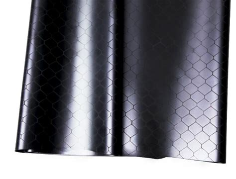 Black Conductive ESD Products Pvc Grid Curtain Cleanroom Anti Static