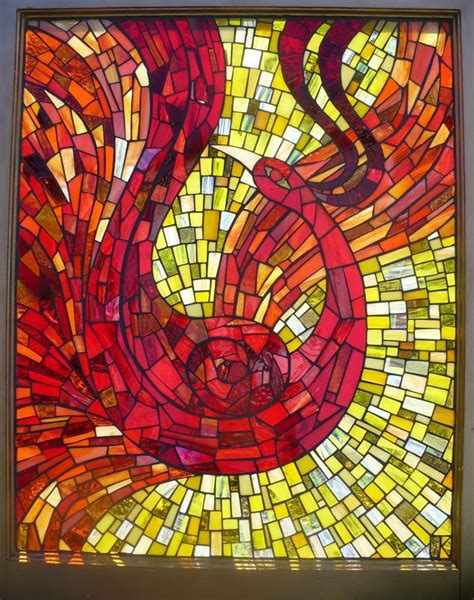 Window Glass Mosaic Treatments By Jennifer Kuhns Via Behance Mosaic