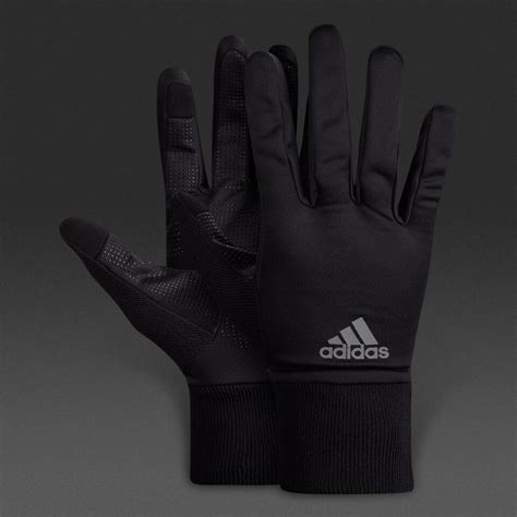 Adidas Run Clima Warm Glove Black Ray Red Reflective Silver