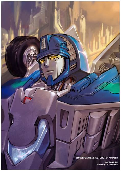 Mirage Transformers Artwork Transformers Art Transformers Masterpiece