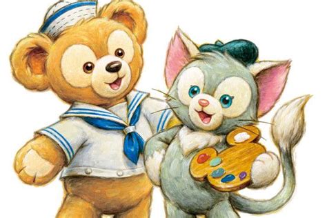 Duffy The Disney Bear Gets A New Sidekick In Japan Gatos Gatos Cats