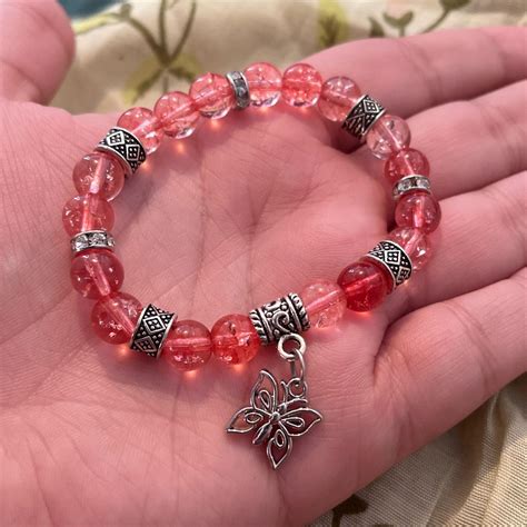 Red Crystal Bracelet Crystal Bracelets Pandora Charm Bracelet Bracelets